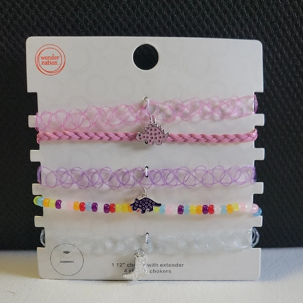 Wonder Nation Kids Colorful Choker Set